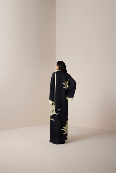 Palm Belted Kaftan
