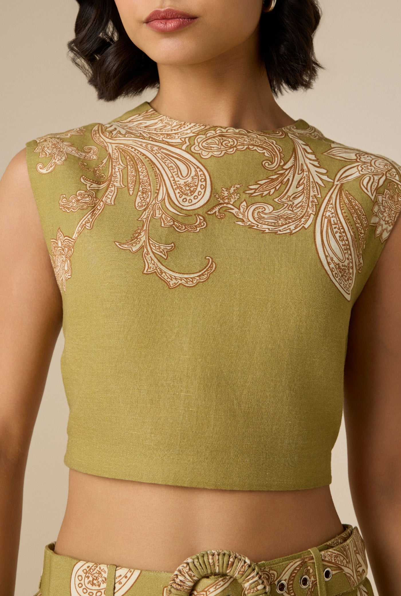 Sakhi Crop Top