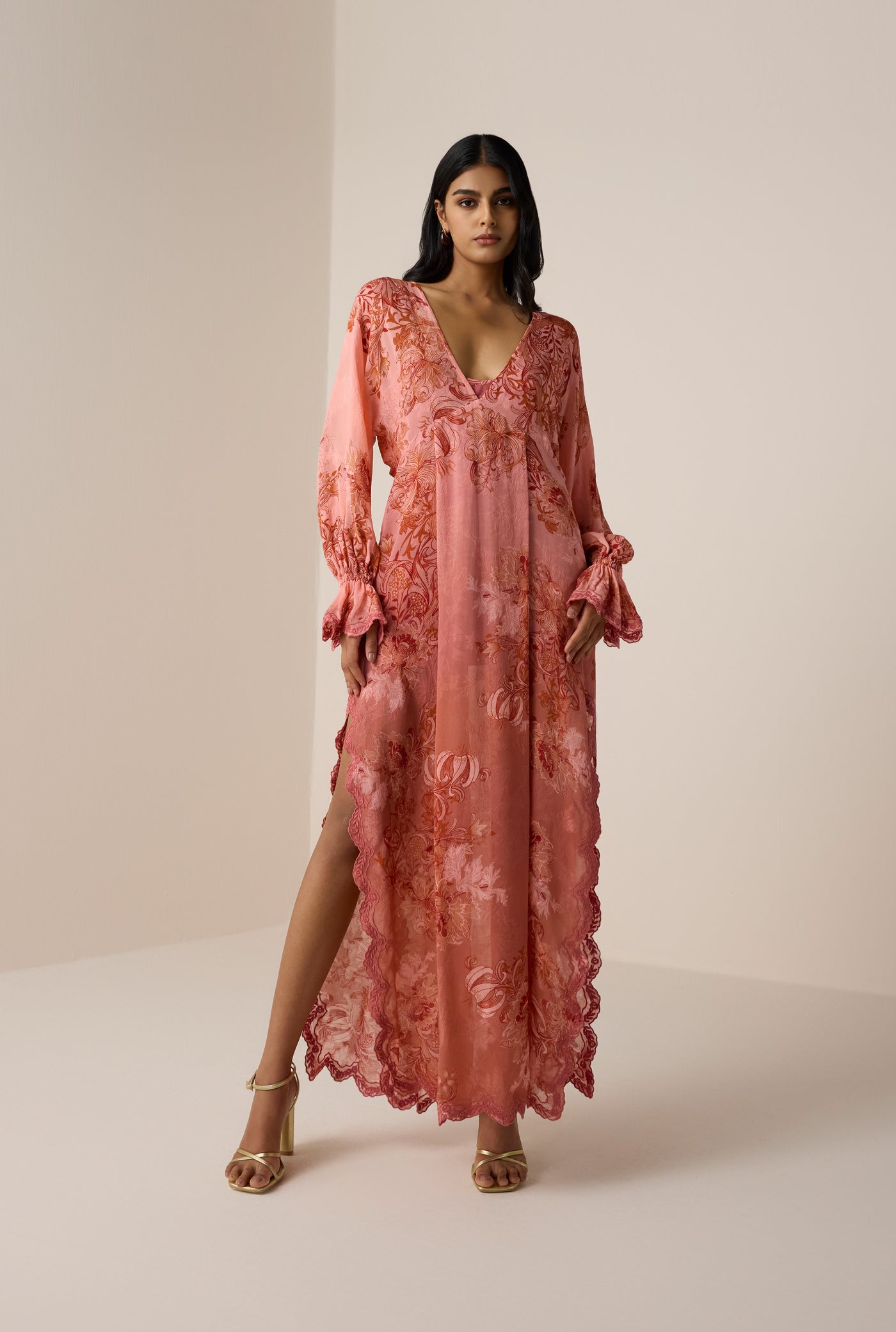 Vine Long Kaftan