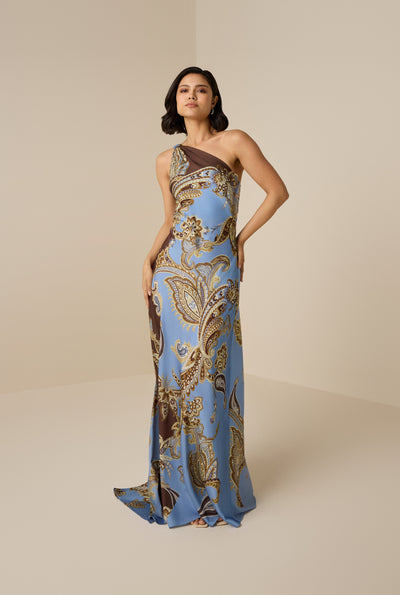 Saya One Shoulder Long Dress