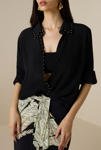 Palm Oversized Shirt