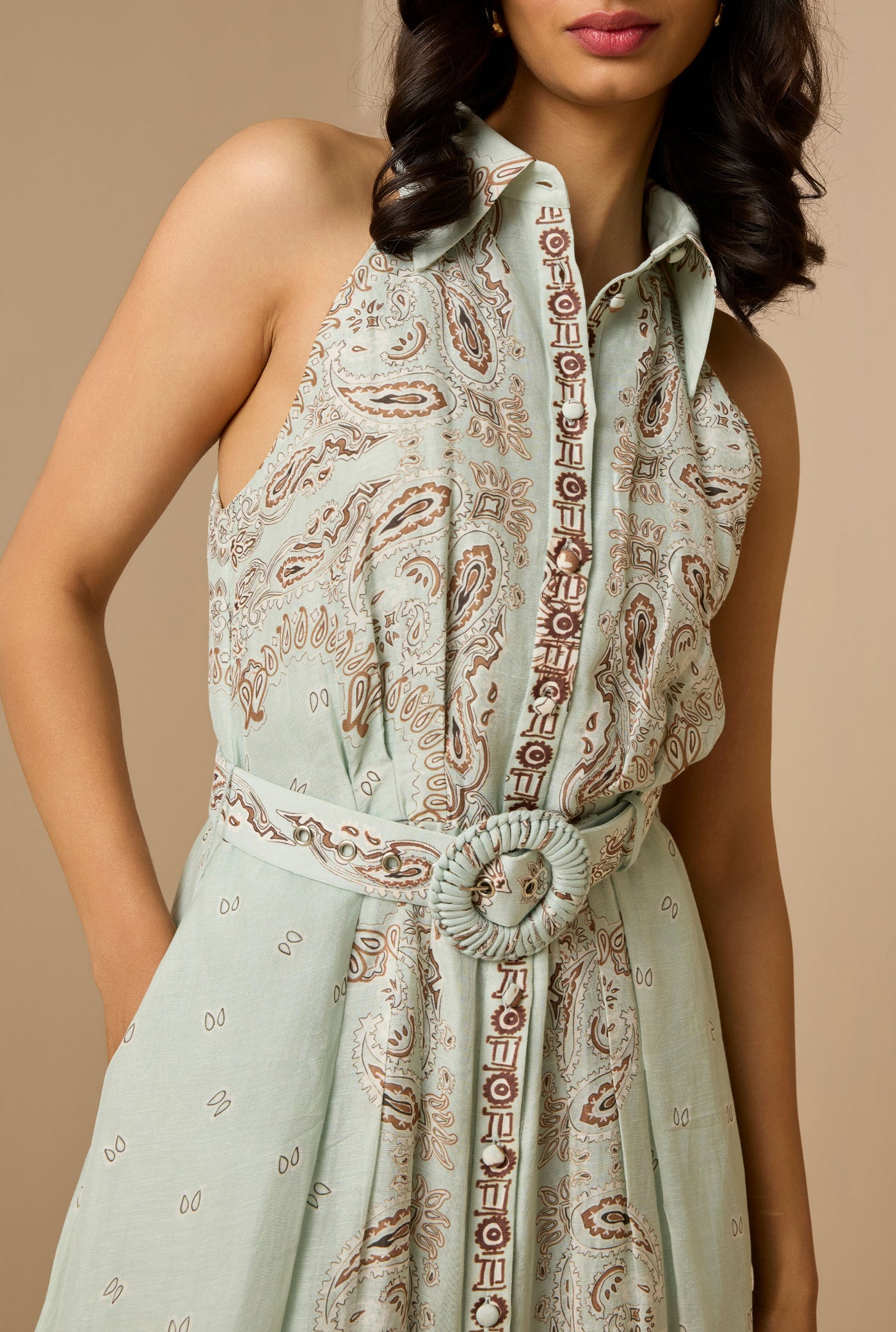 Navi Long Dress