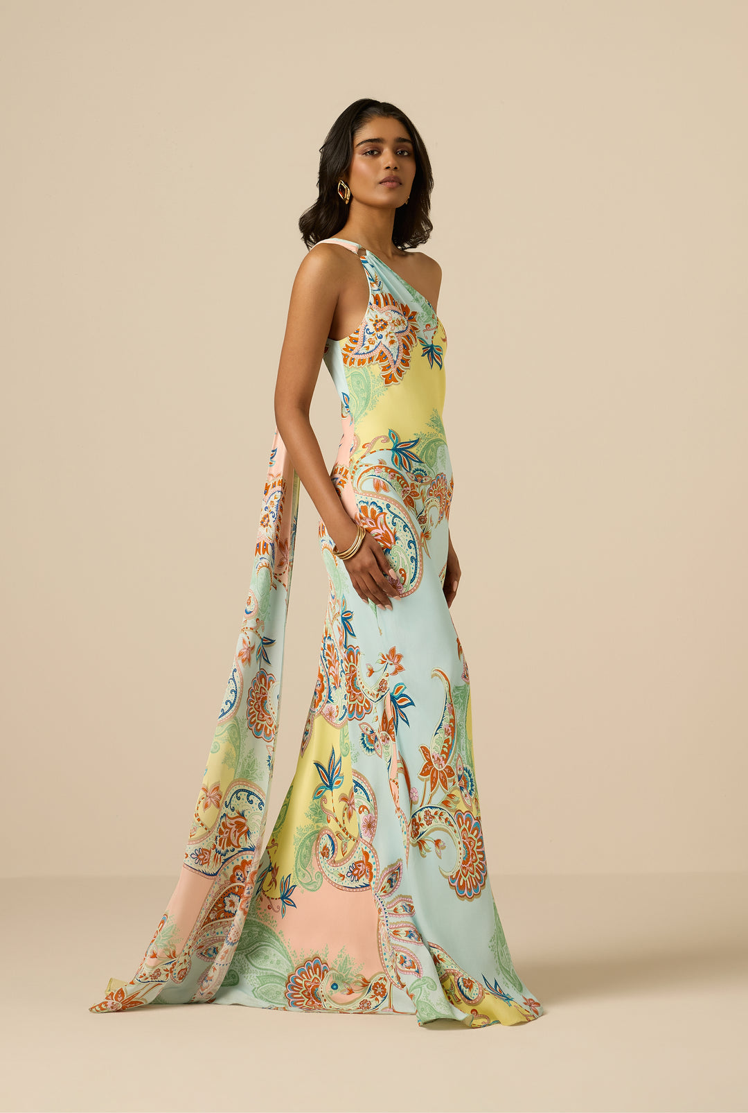 Yuti One Shoulder Dress – Hemant & Nandita - India