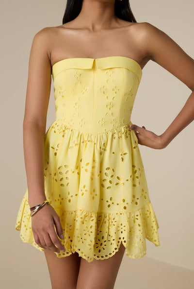 Adya Off-Shoulder Short Dress