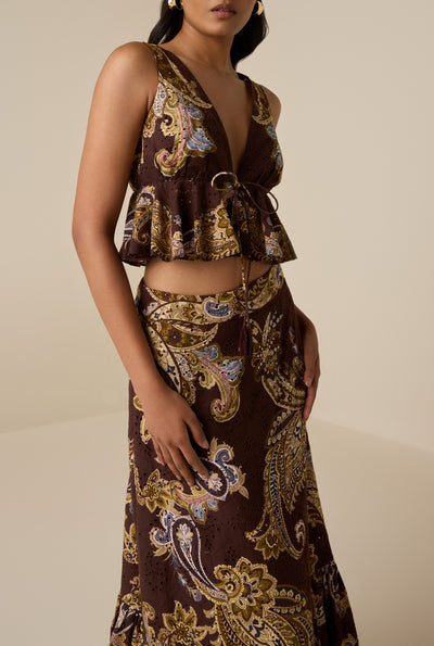 Reem Ankle Length Skirt