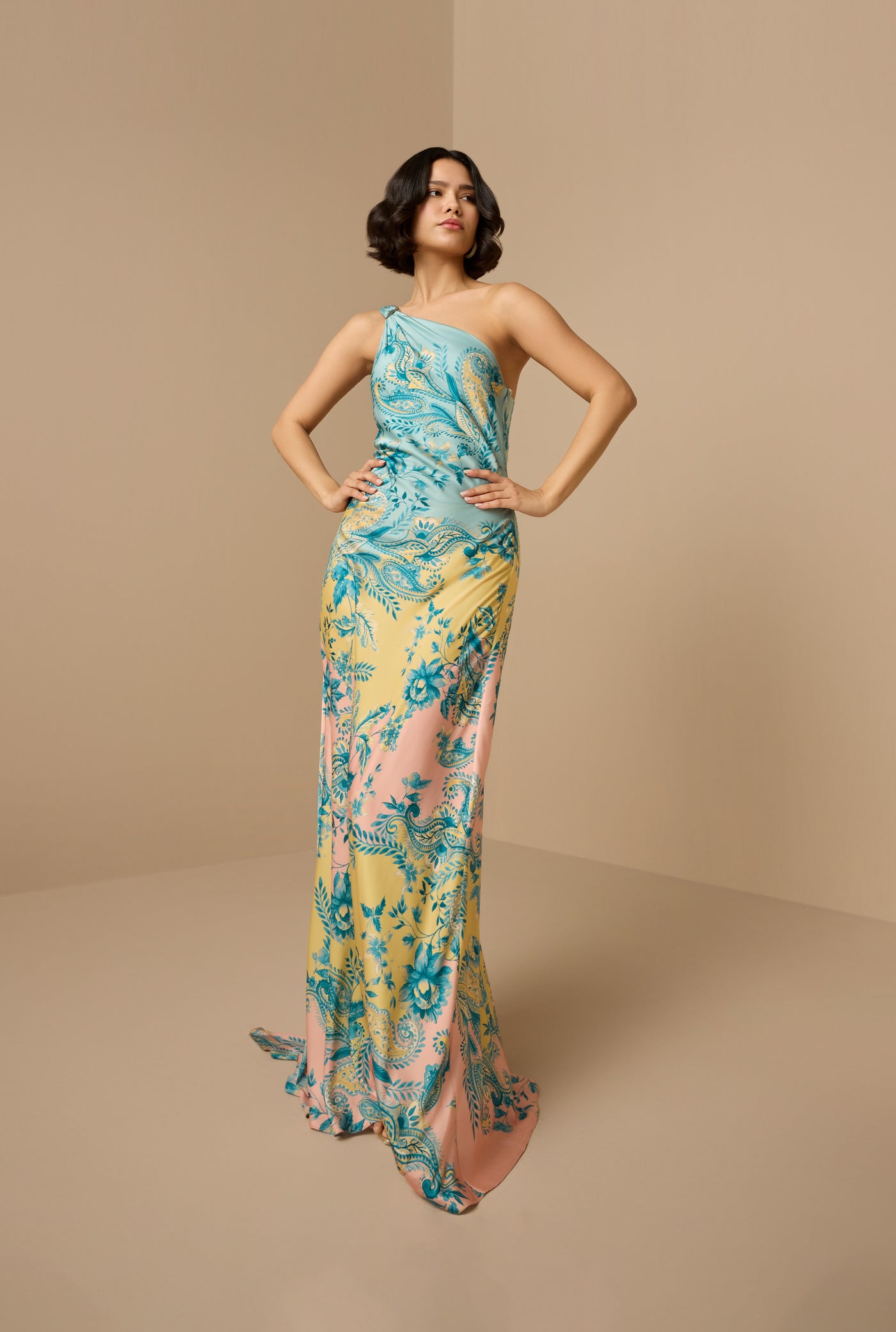 Wani One Shoulder Dress
