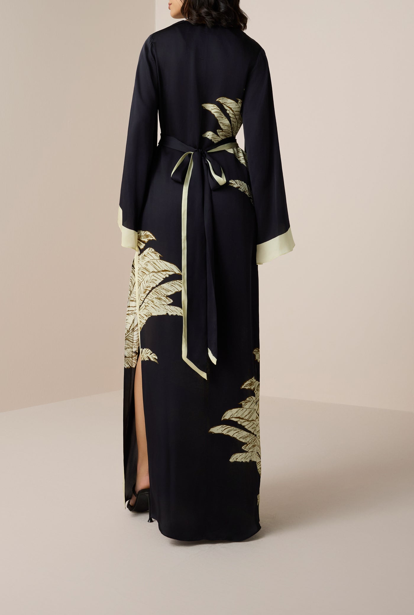 Palm Belted Kaftan