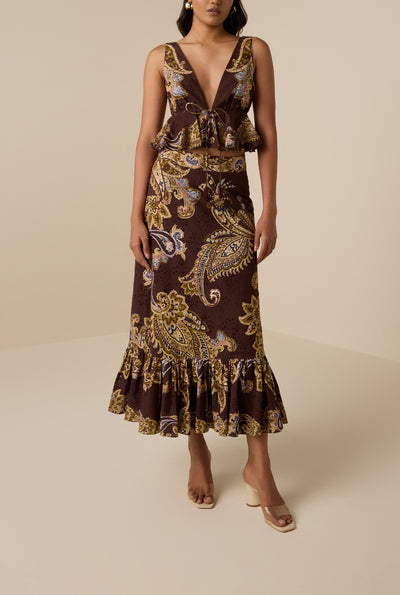 Reem Ankle Length Skirt