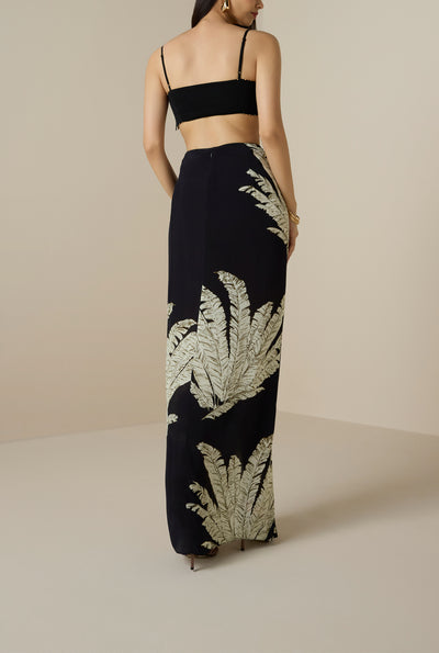 Palm Maxi Skirt