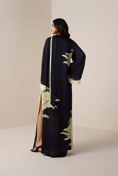 Palm Belted Kaftan