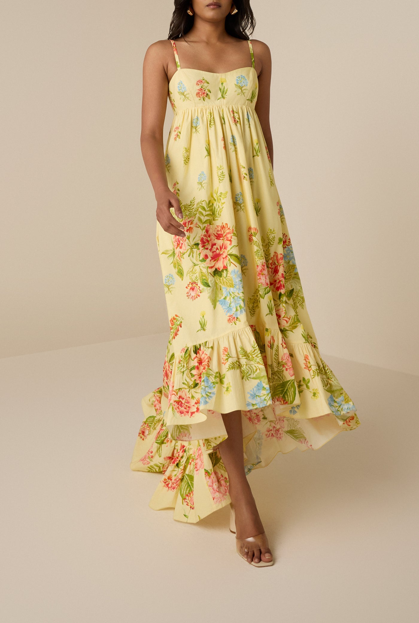Dhun Yellow Long Dress