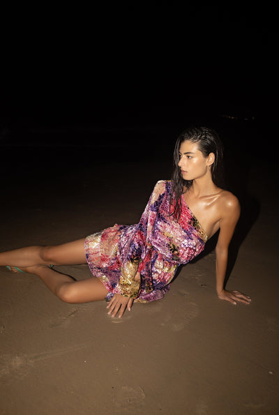 Anay One Shoulder Dress