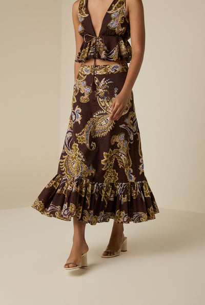 Reem Ankle Length Skirt