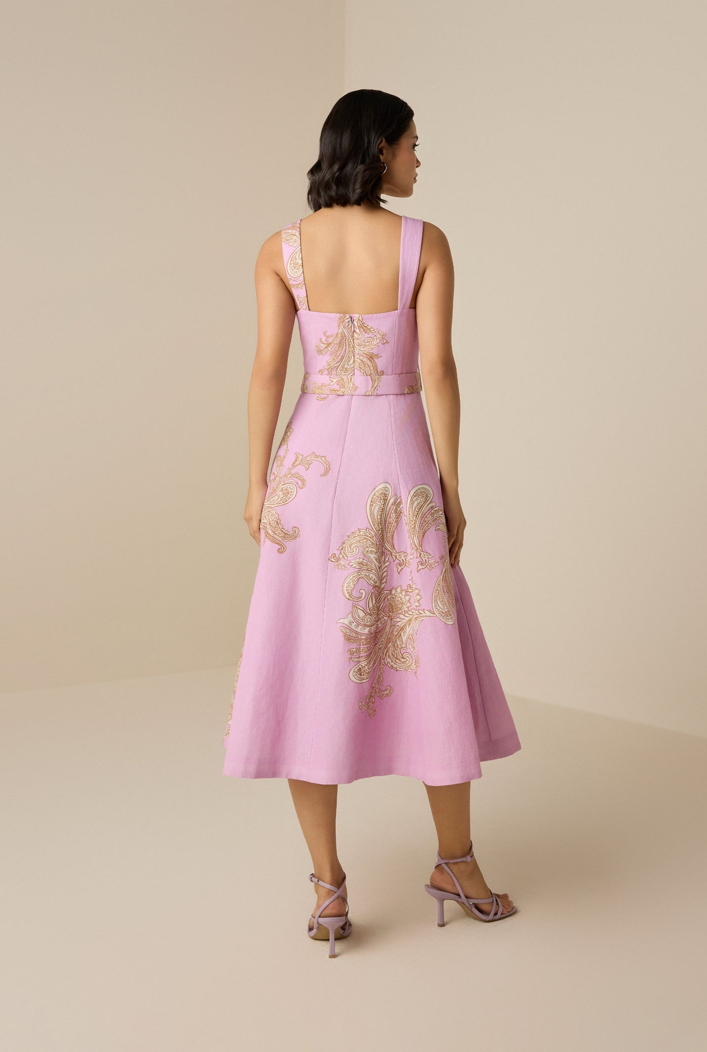 Jiah Buckle Midi Dress