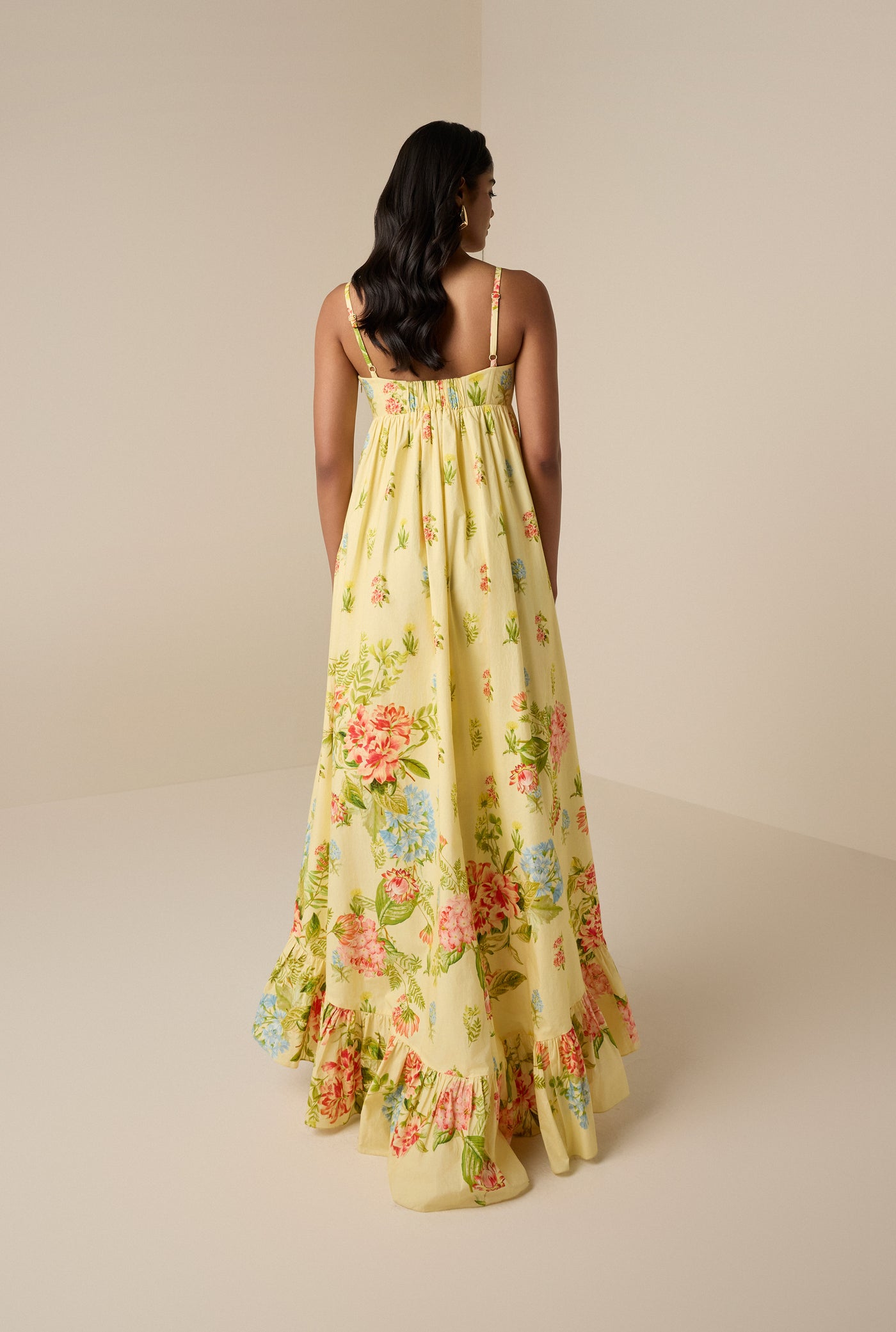 Dhun Yellow Long Dress