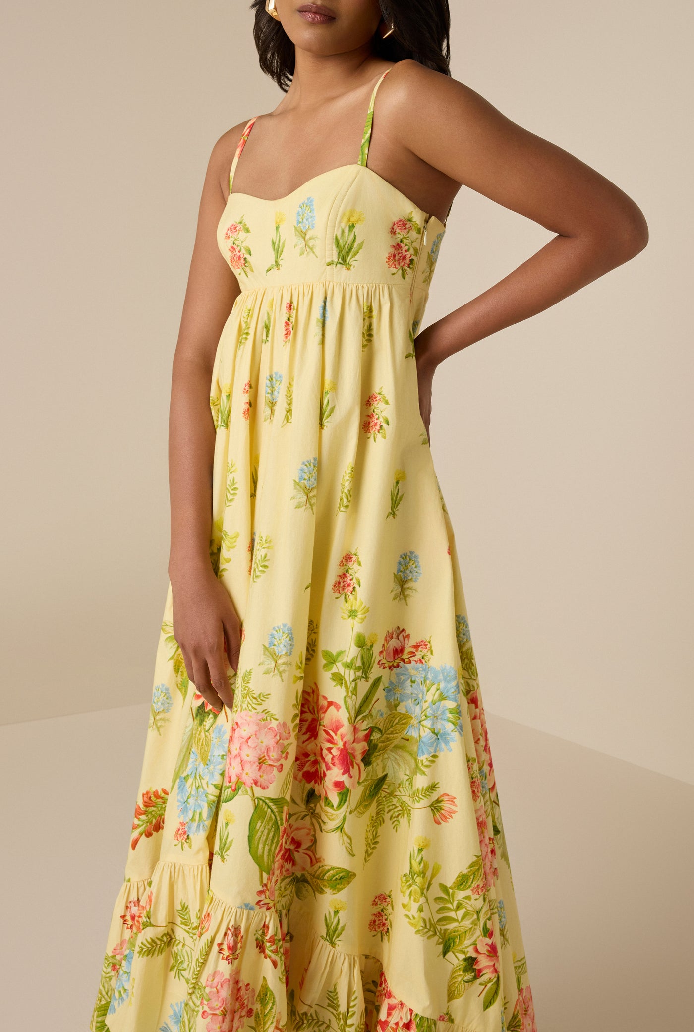 Dhun Yellow Long Dress