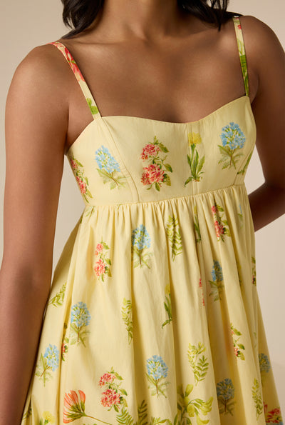 Dhun Yellow Long Dress