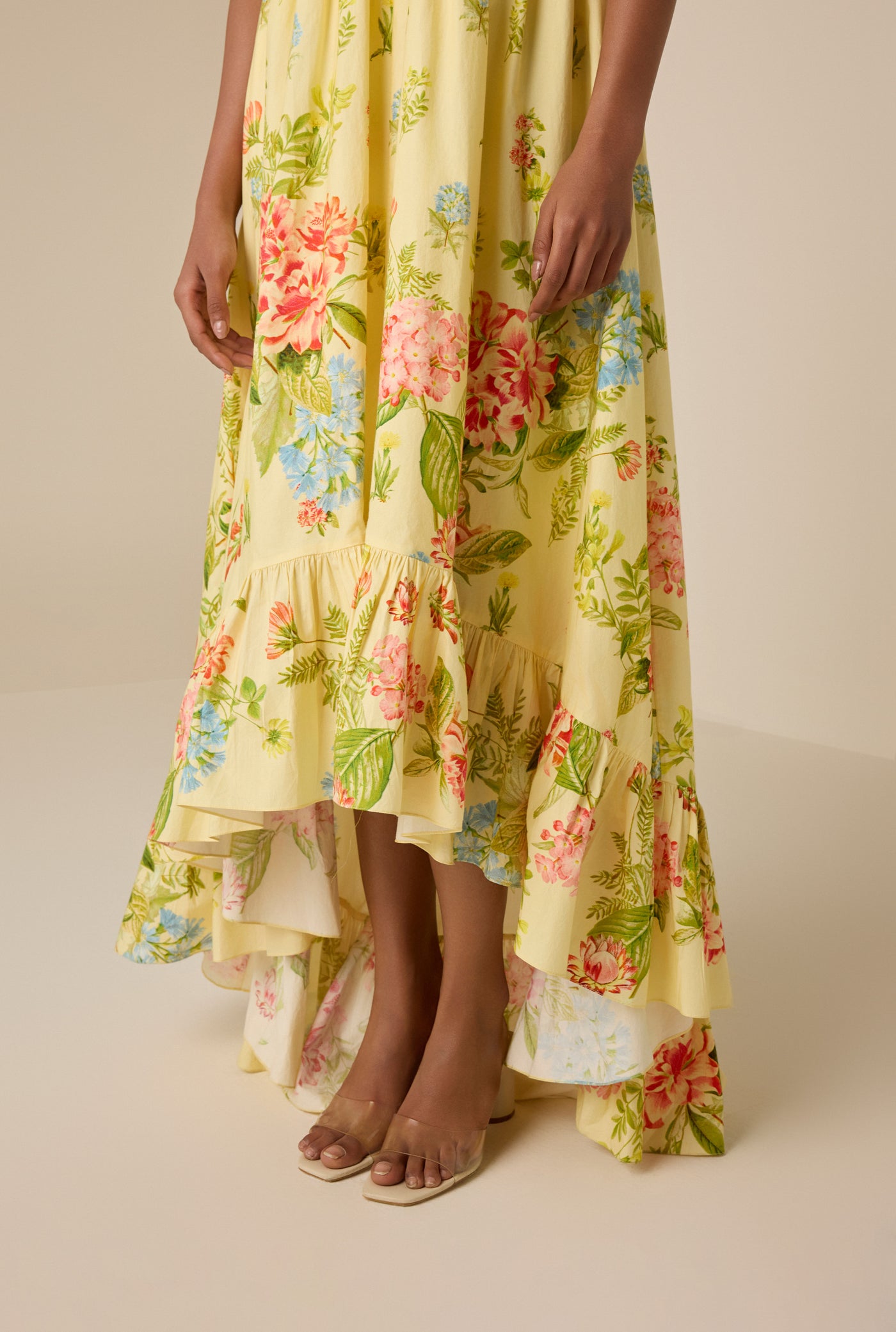 Dhun Yellow Long Dress