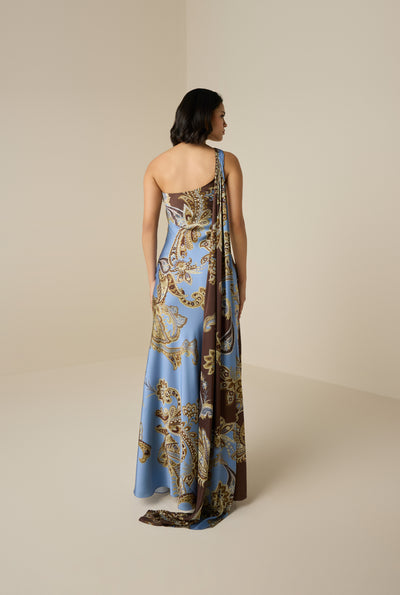 Saya One Shoulder Long Dress