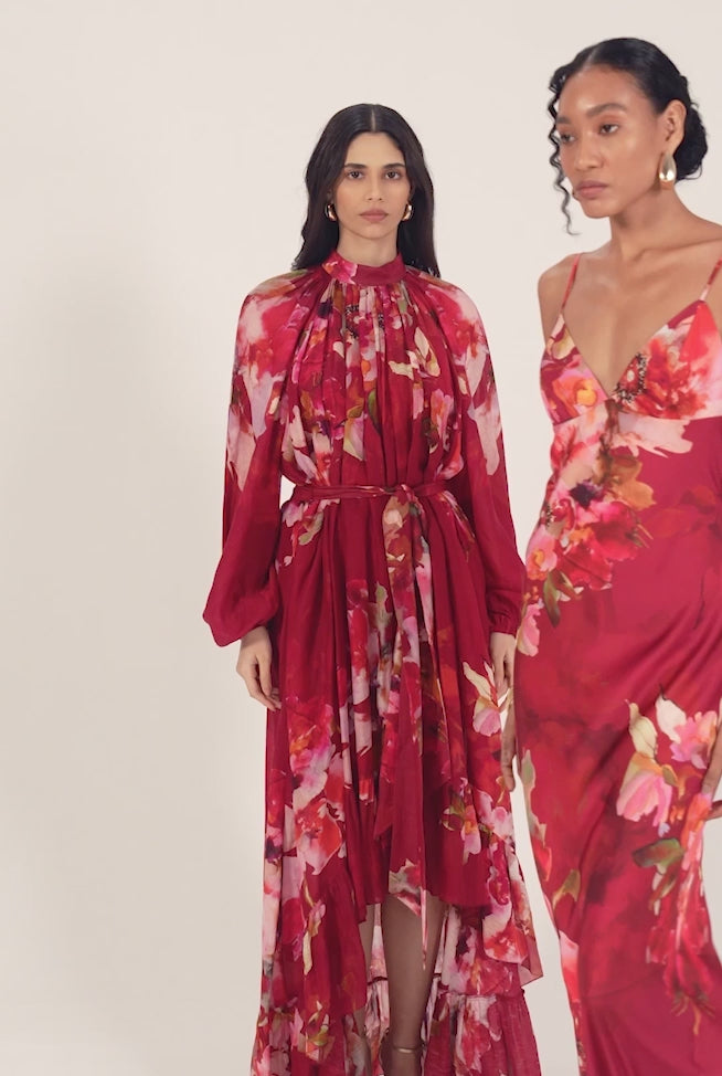 Tuhi High Low Dress