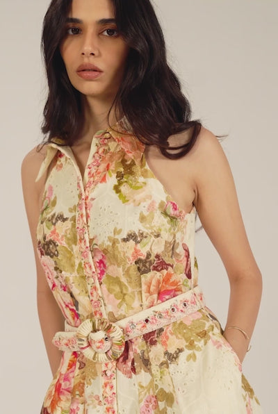 Sama Flared Short Dress
