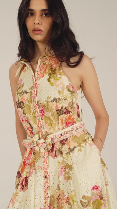 Sama Flared Short Dress