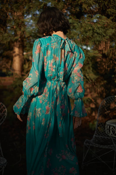Isha Clinged Midi Dress