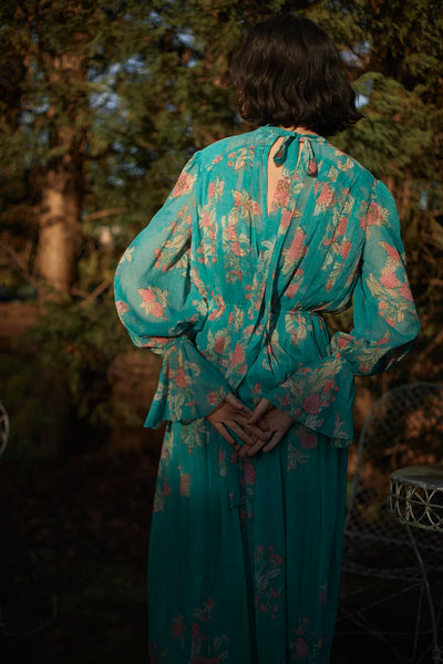 Isha Clinged Midi Dress
