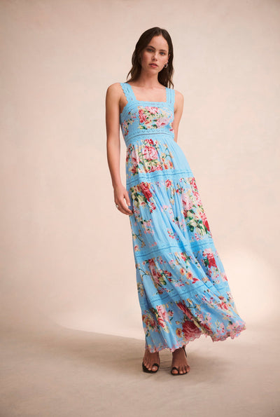 Tula Floral Long Dress For Women