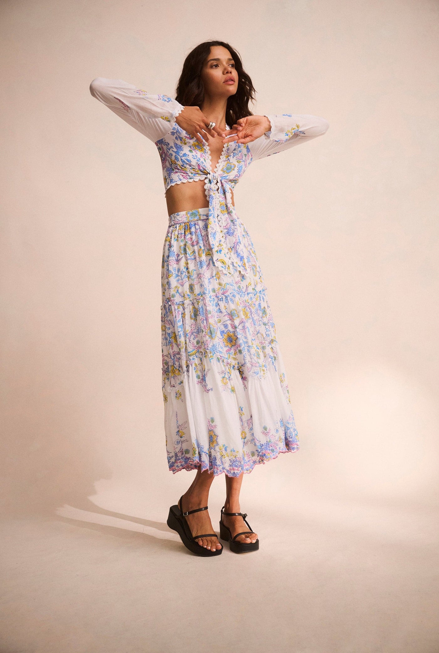 Vana Midi Skirt