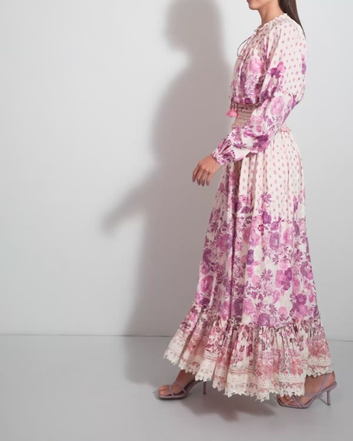 Suki Plunged Long Dress