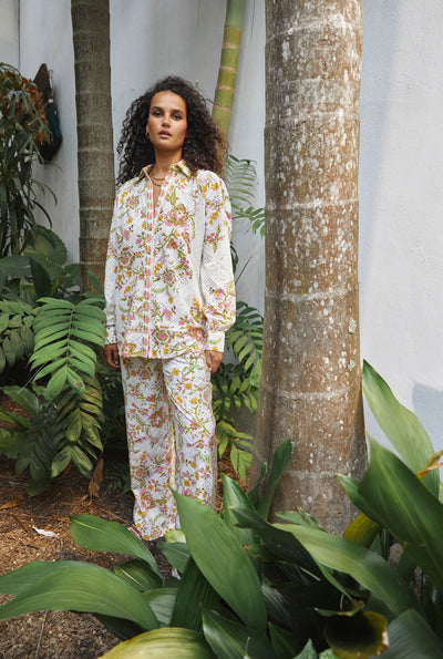 Aira Cotton Schiffly Shirt