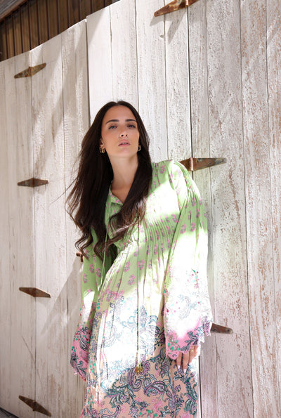Amyra Belted Maxi Dress For Women Hemant Nandita