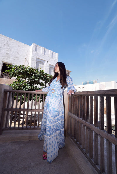 Amyra Floral Maxi Dress For Women Hemant Nandita