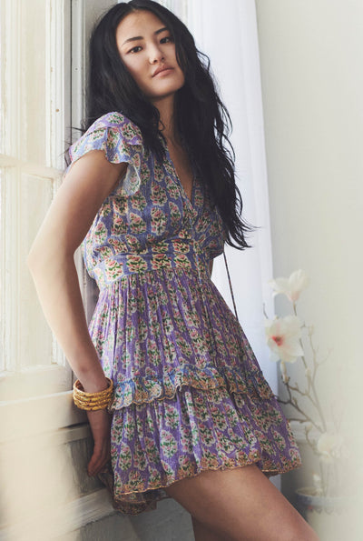 Hera Plunged Mini Dress