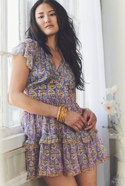 Hera Plunged Mini Dress