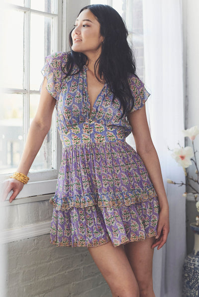 Hera Plunged Mini Dress
