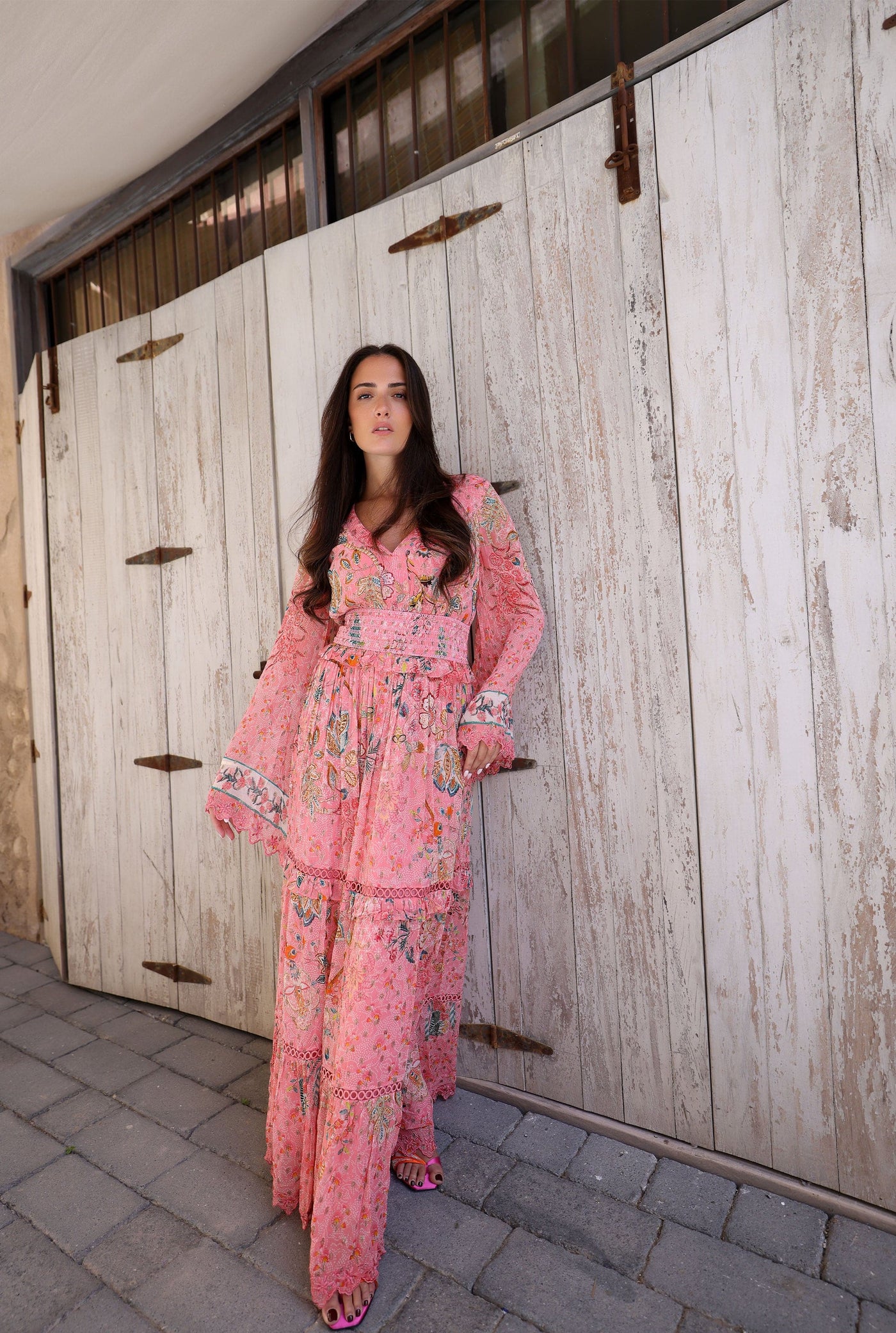 Juni Floral Maxi Dress