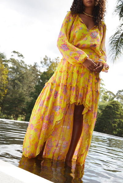 Raisa High Low Skirt