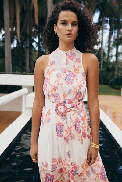 Raisa Floral Maxi Dress For Women