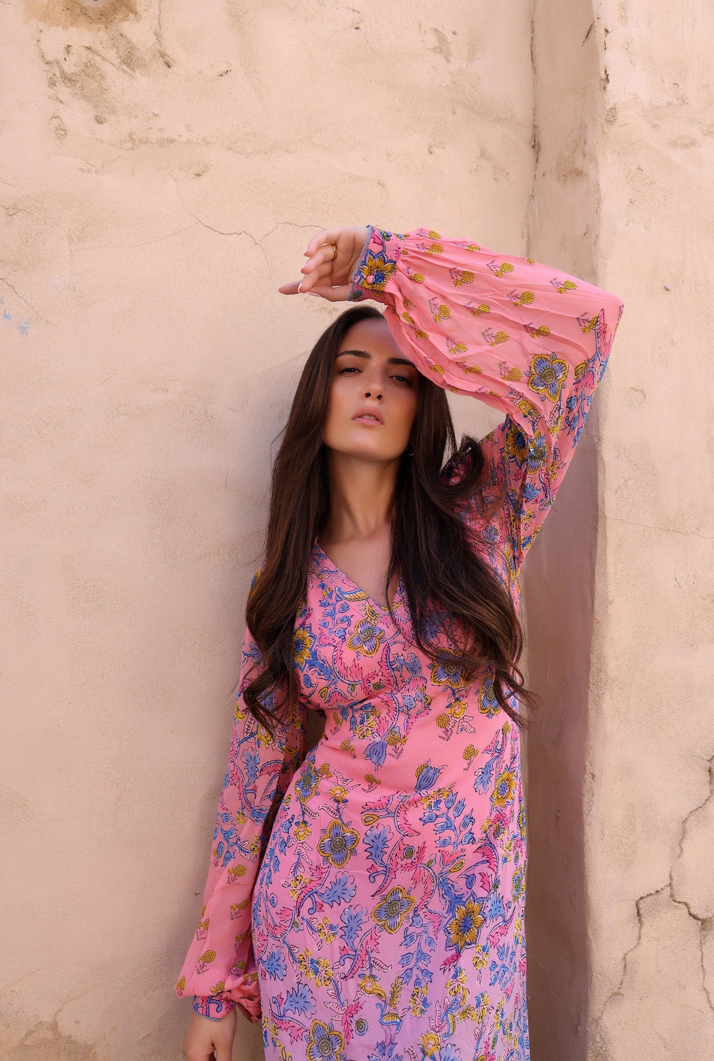 Vana Long Maxi Dress For Women Hemant & Nandita