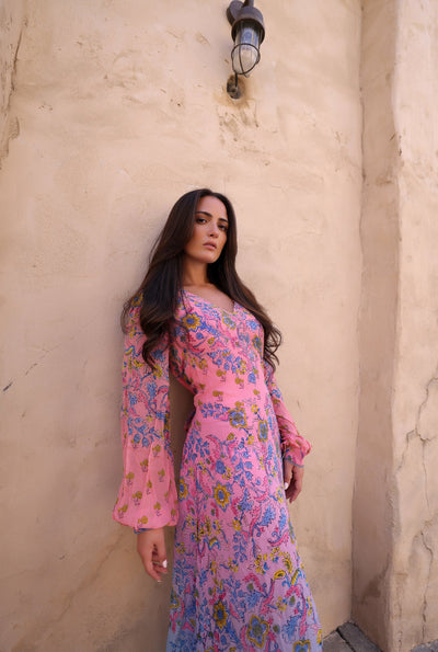Vana Long Maxi Dress For Women Hemant & Nandita