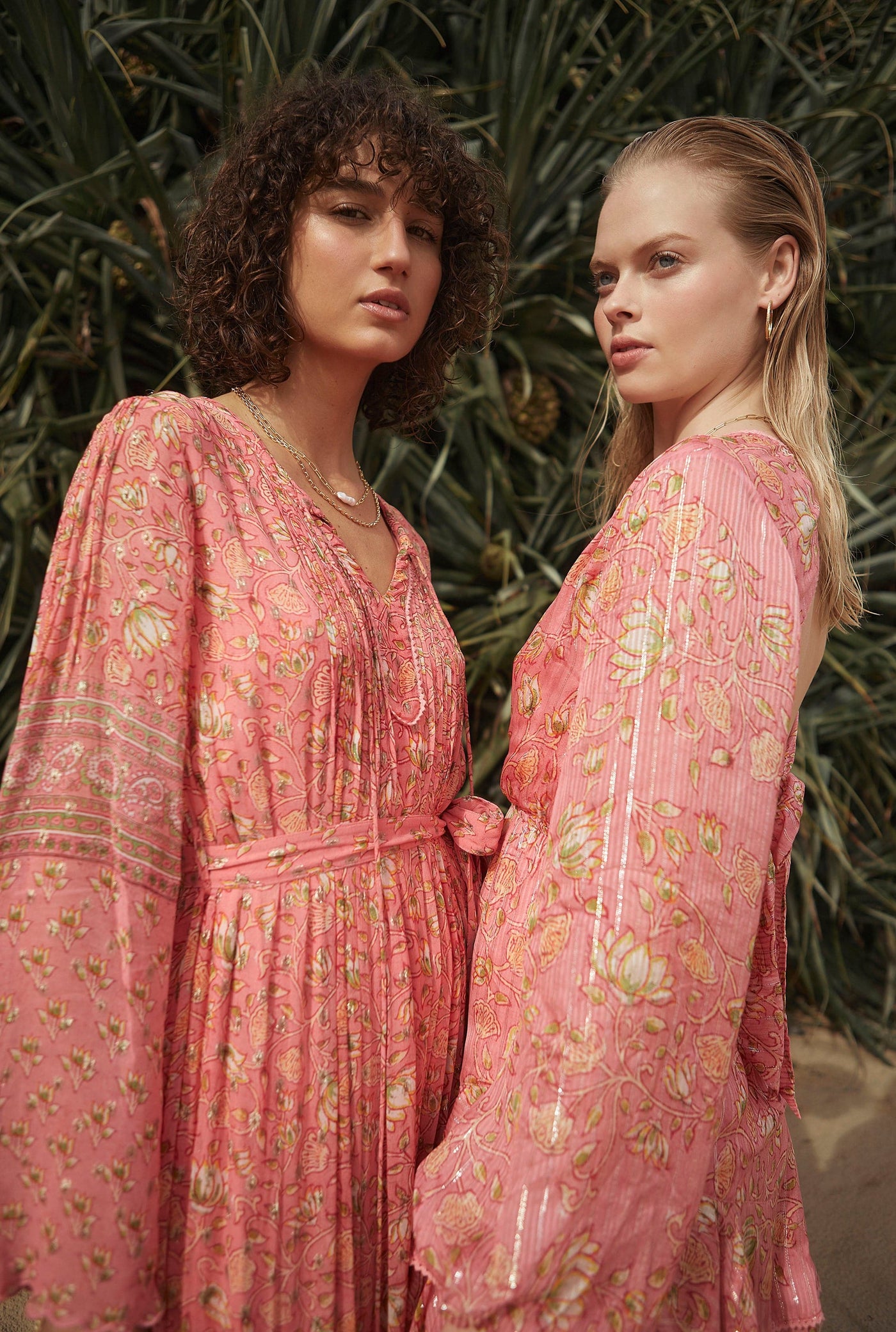 Roop Plunged Short Dress