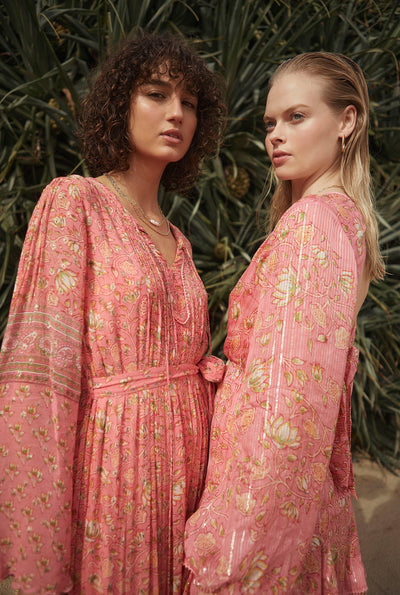 Roop Plunged Short Dress